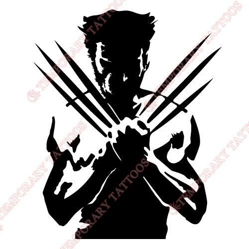 Wolverine Customize Temporary Tattoos Stickers NO.352